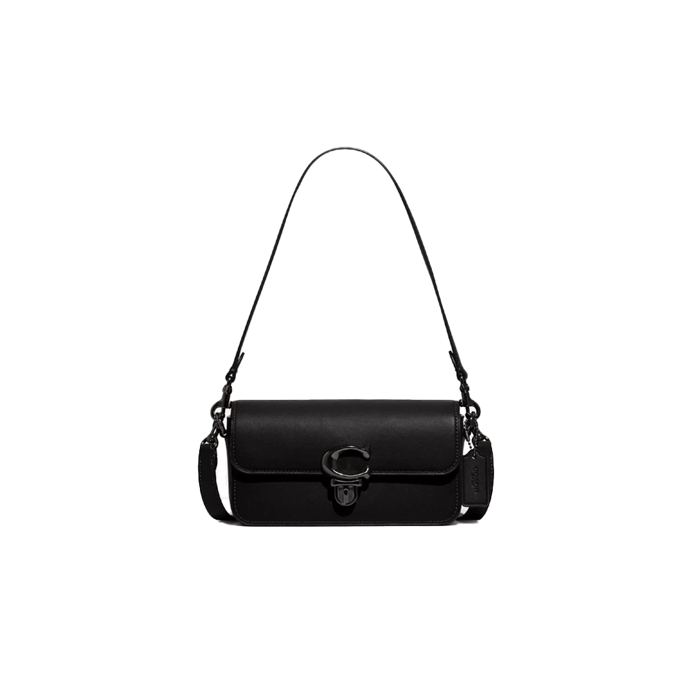 Сумка женская Coach Studio Baguette Bag Black (CH58)