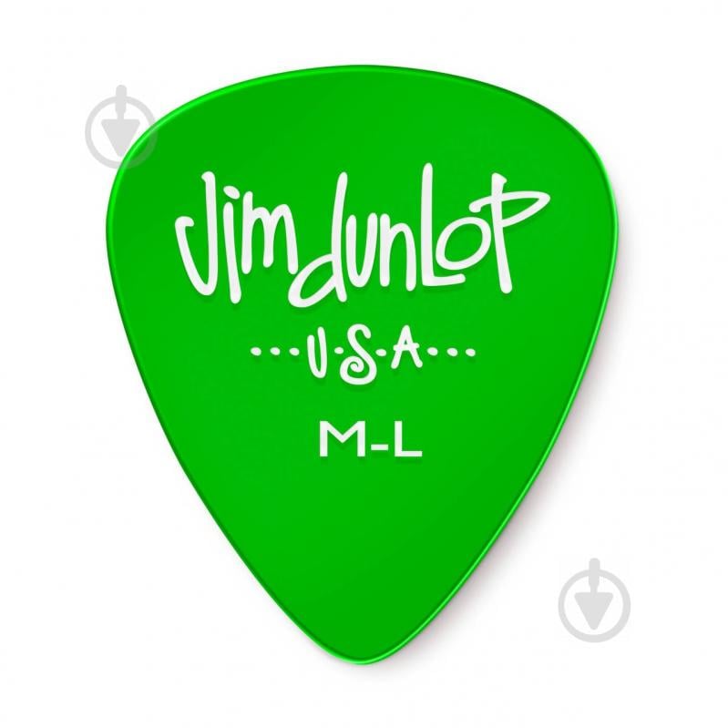 Медіатор Dunlop 4861 Gels Green Medium Light Guitar Pick (1 шт.)