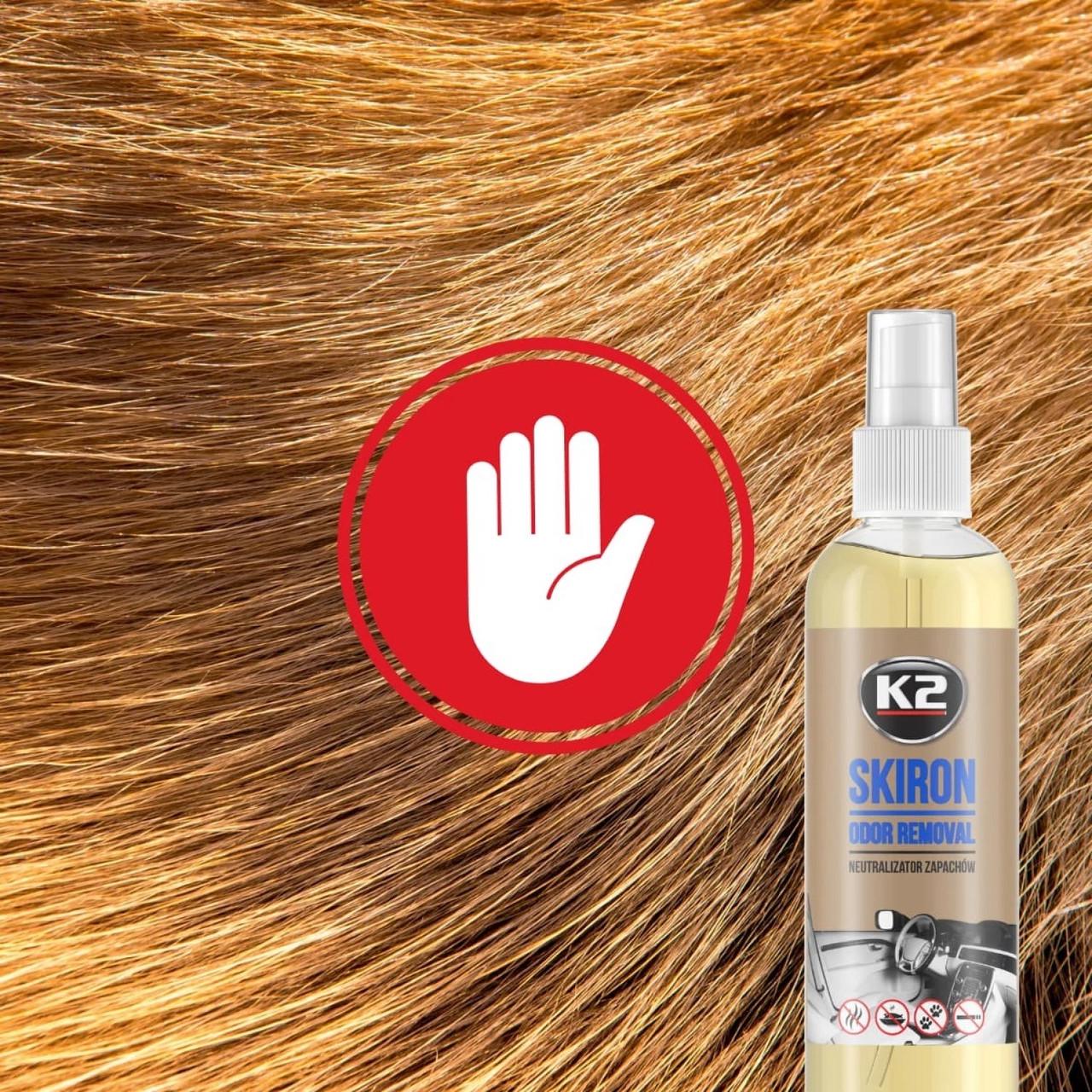 Нейтрализатор запаха и освежитель воздуха К2 Skiron с распылителем 250 мл (V023) - фото 3