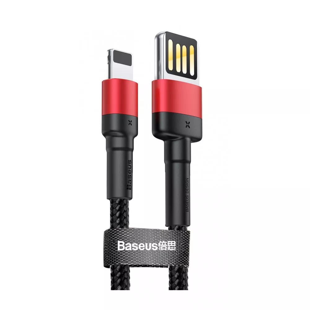 Кабель BASEUS CALKLF-GG1 Lightning Cafule special edition 2,4 A 100 см Red/Black (544312)