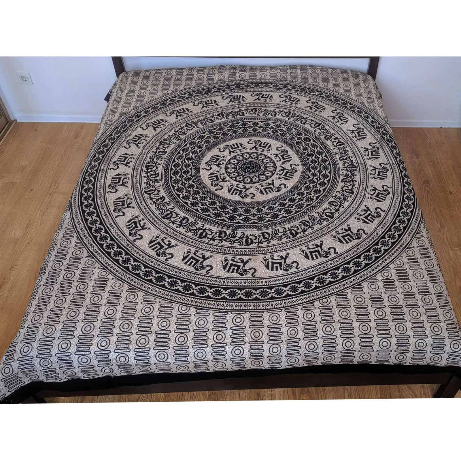 Покрывало хлопковое Слоны 230х205 см (34076C)