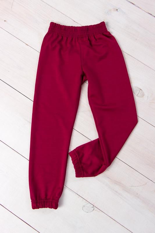 Штани для дівчинки Носи Своє 110 см Бордовий (6155-057-5-v87)