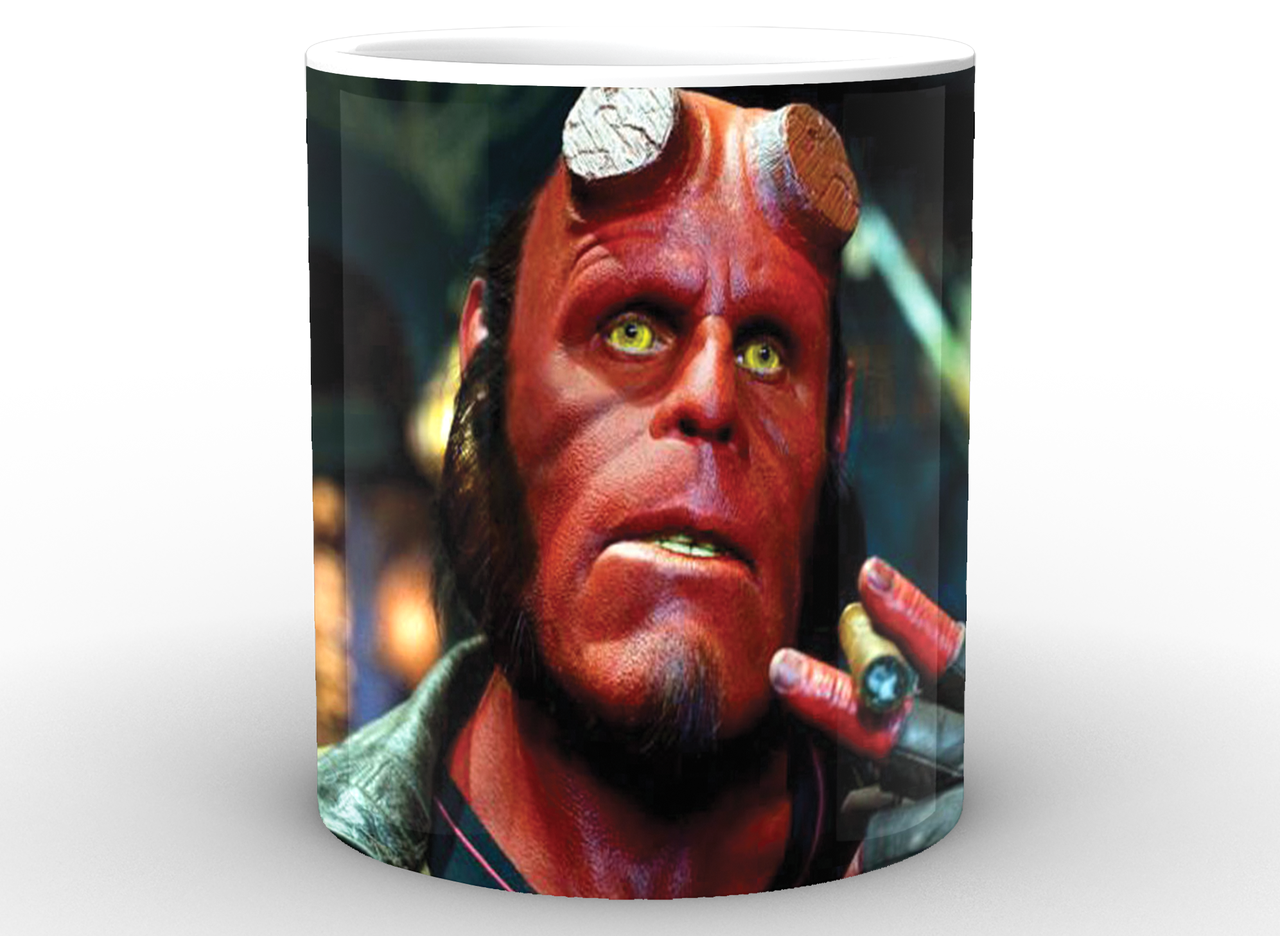 Чашка Gee! Хеллбой Hellboy с сигарой Белый HL.02.006 - фото 2 Чашка Gee! Хеллбой Hellboy с сигарой Белый HL.02.006 - фото 2