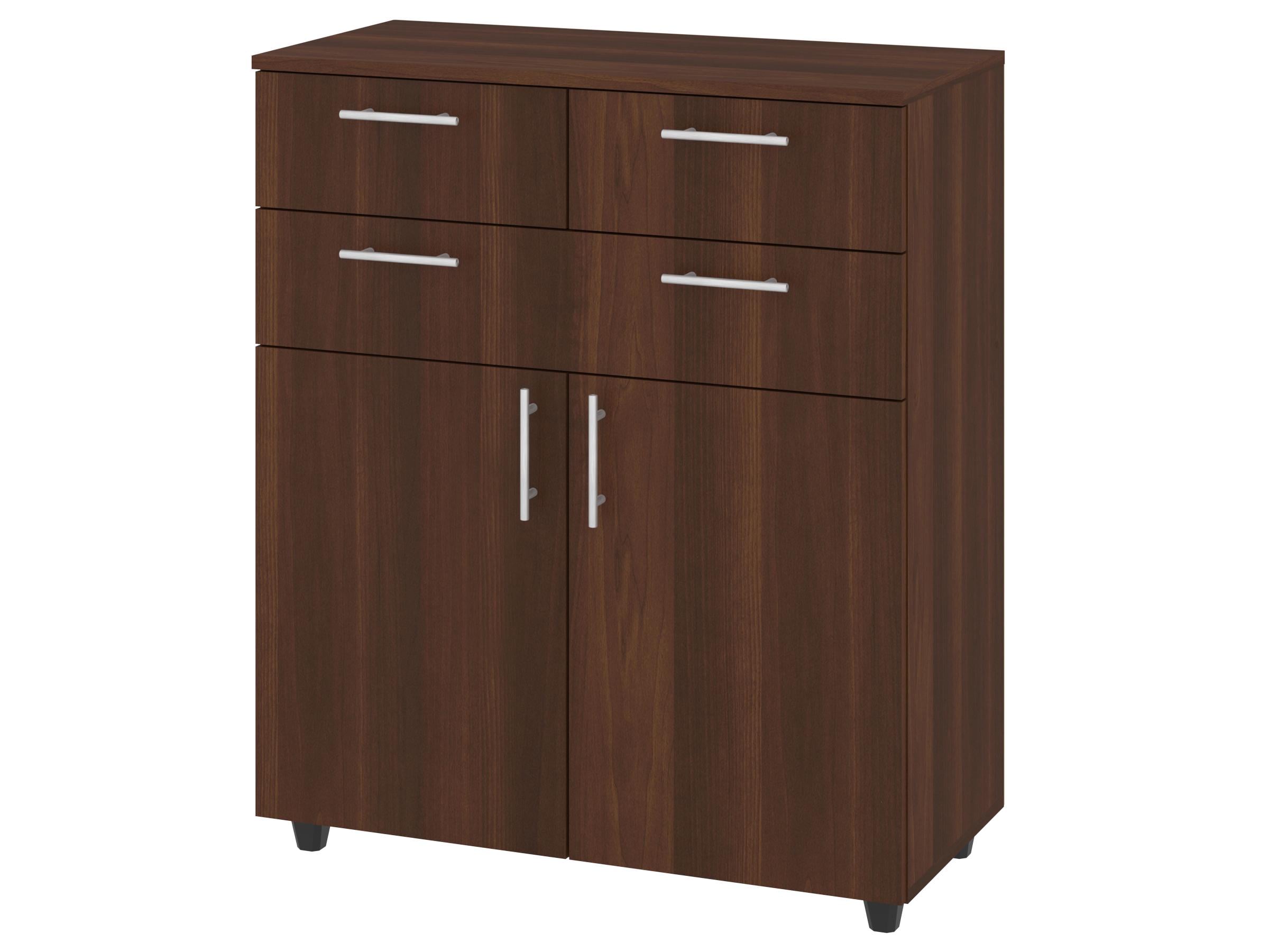 Комод с ящиками PEHOTIN К-3+2 ДСП 80х38х94 см Орех (PN-100470)