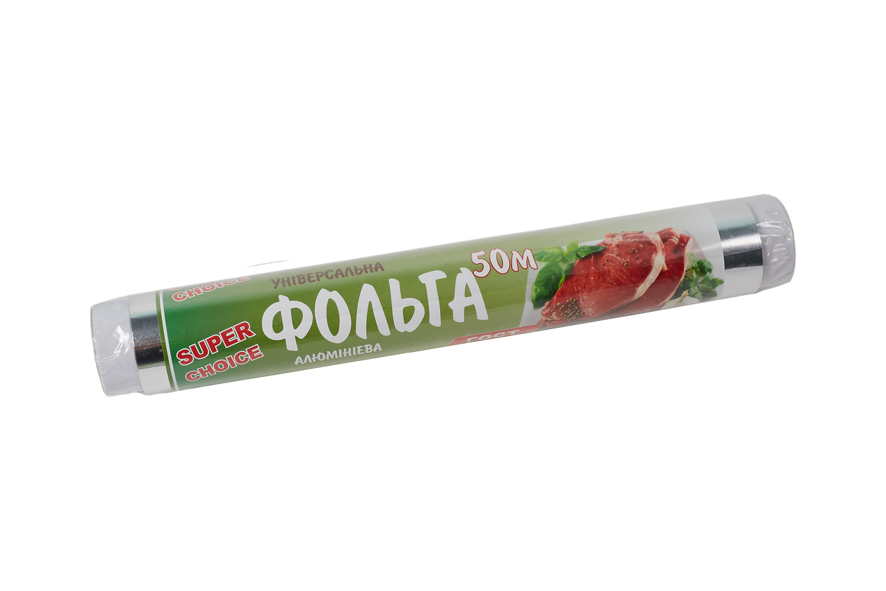 Фольга алюмінієва для запікання Super Choise 29 см/10 м/9 мкм (2000006444)