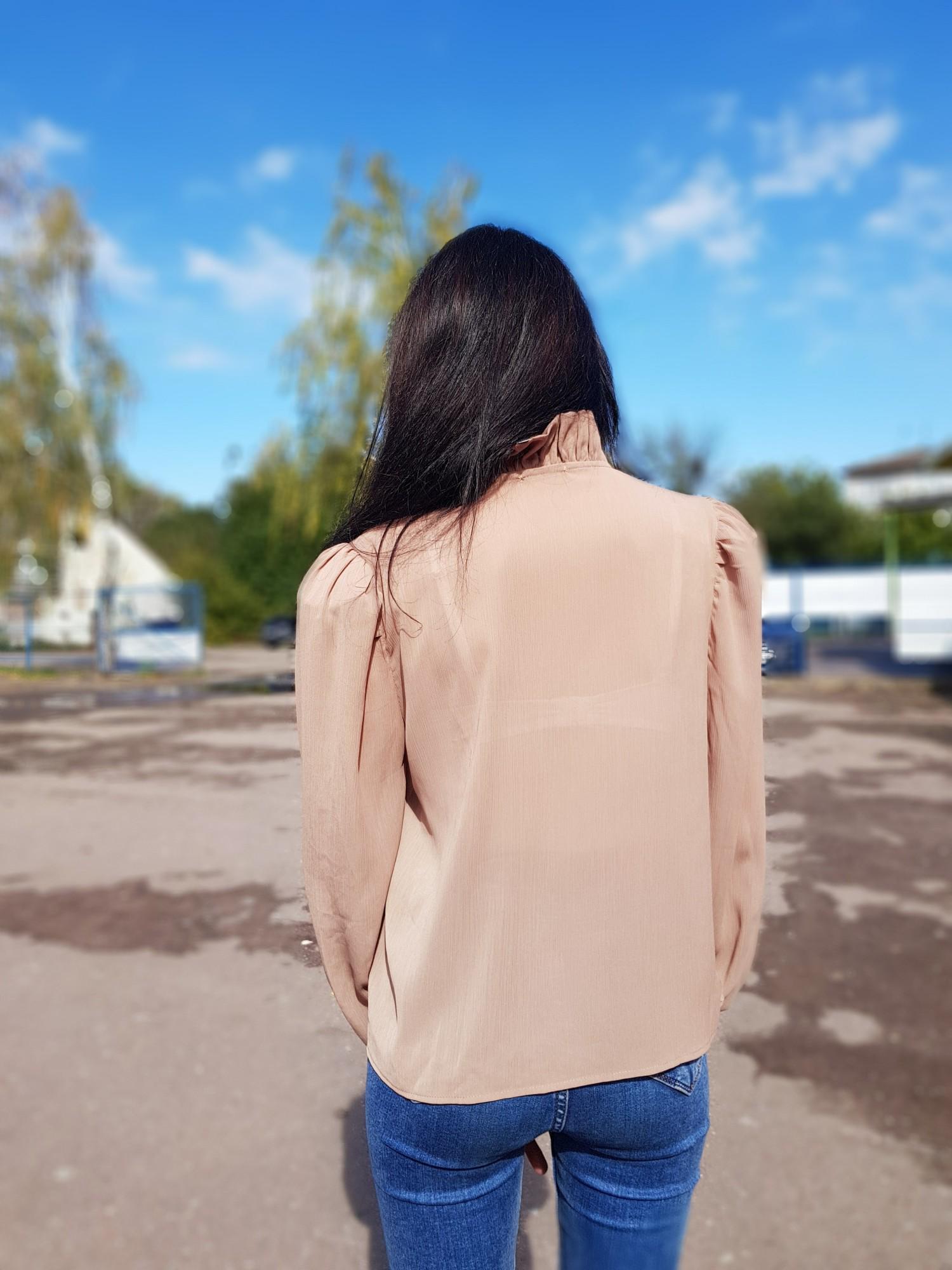 Блуза Boohoo L Коричневый (10352/46) - фото 4 Блуза Boohoo L Коричневый (10352/46) - фото 4