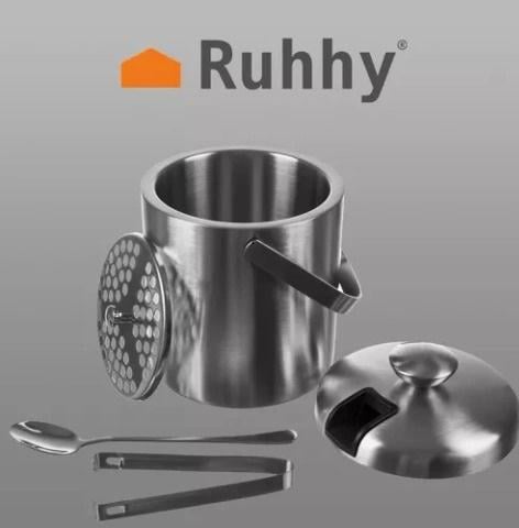 Набор бармена ведерко для льда/щипцы/ложка для охлаждения напитков на вечеринках - фото 3