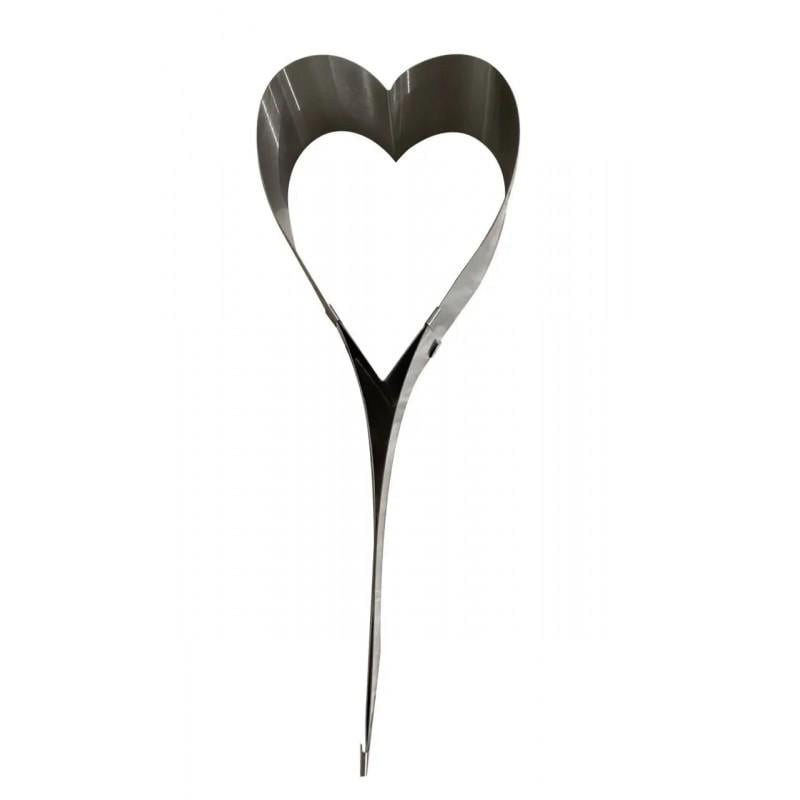 Форма раздвижная для выпечки Сердце СК 8x20-30 см СК (12543)