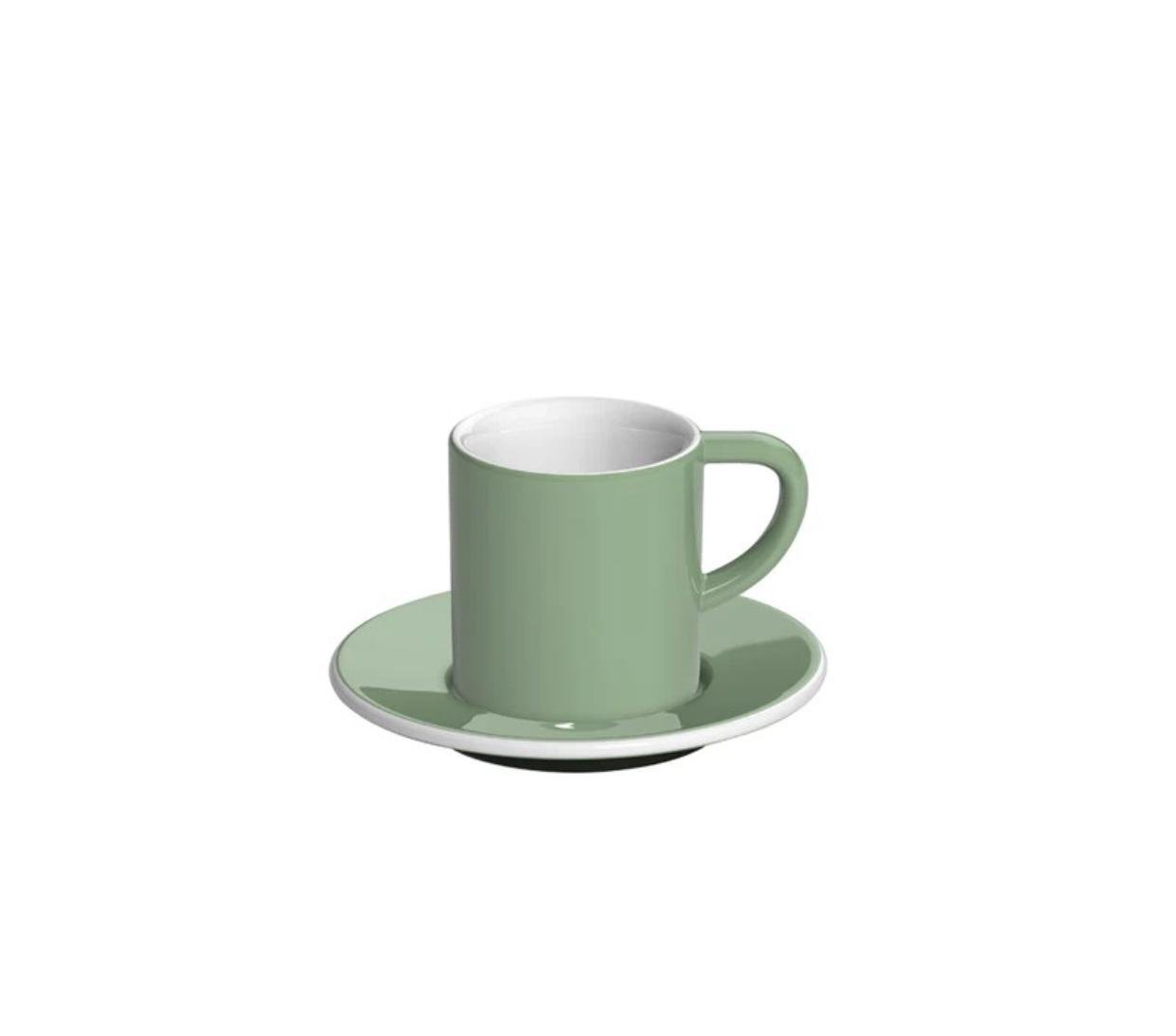 Набор Loveramics Bond Espresso Cup & Saucer 80 мл Mint (Bond80mlMT) - фото 1