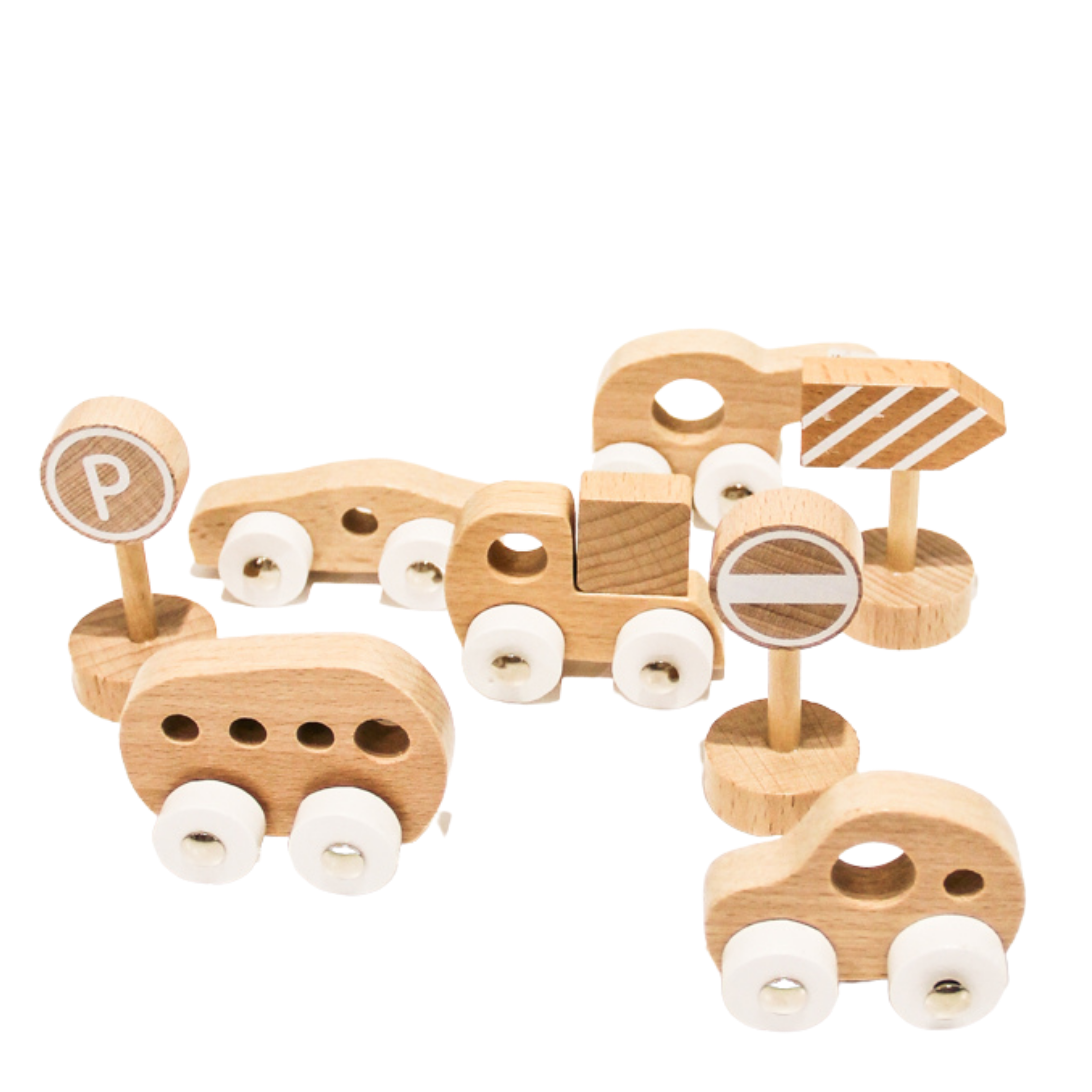 Деревянный набор Lamon Cars (Lam1012119)