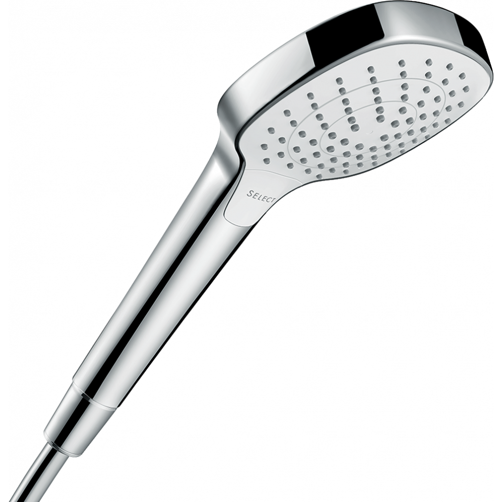 Душевая лейка Hansgrohe Croma 26812400 с кнопкой 110 мм Хром (122953)