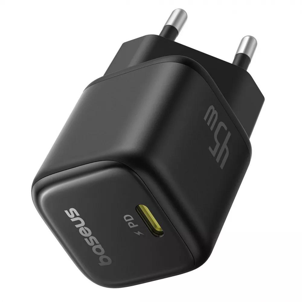 Зарядное устройство Baseus PicoGo GaN Fast Charger Type-C 45 Вт с технологией быстрой зарядки Черный (P10176800123-00) - фото 3 Зарядное устройство Baseus PicoGo GaN Fast Charger Type-C 45 Вт с технологией быстрой зарядки Черный (P10176800123-00) - фото 3