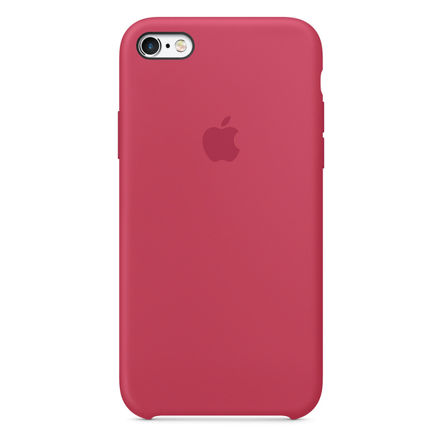 Чехол силиконовый для iPhone 6/6s Red Raspberry