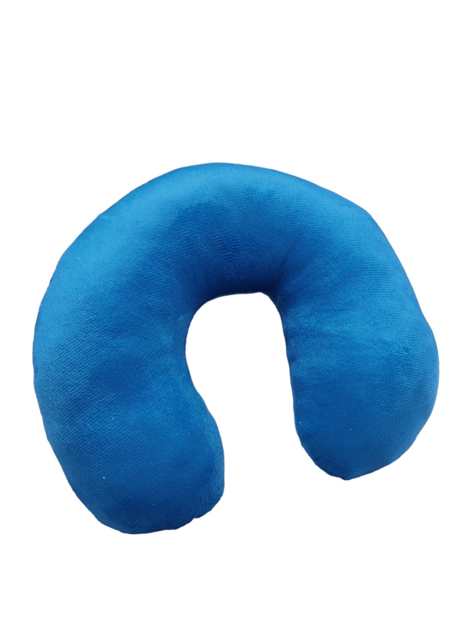 Подушка дорожная 31x31x10 см Синий (1556)