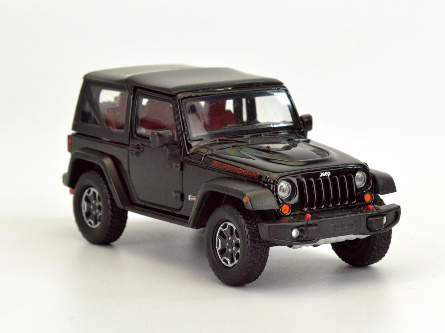 Колекційна модель GreenLight Jeep Wrangler Rubicon 10th Anniversary 1:43 Чорний (158)