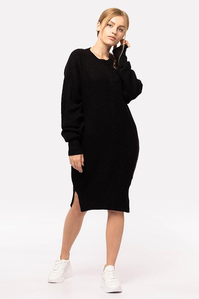 Туника женская ЦБ-00194243 р. 46 Черный (SKT000853772)