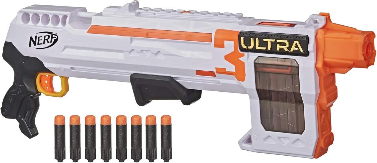 Бластер Nerf Ultra Three Blaster Hasbro (E7923) - фото 1 Бластер Nerf Ultra Three Blaster Hasbro (E7923) - фото 1