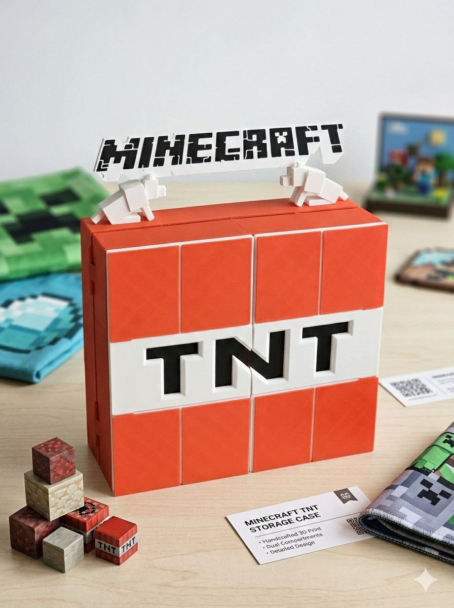 Стенд для фігурок Kinder Joy TNT Minecraft (32898296)
