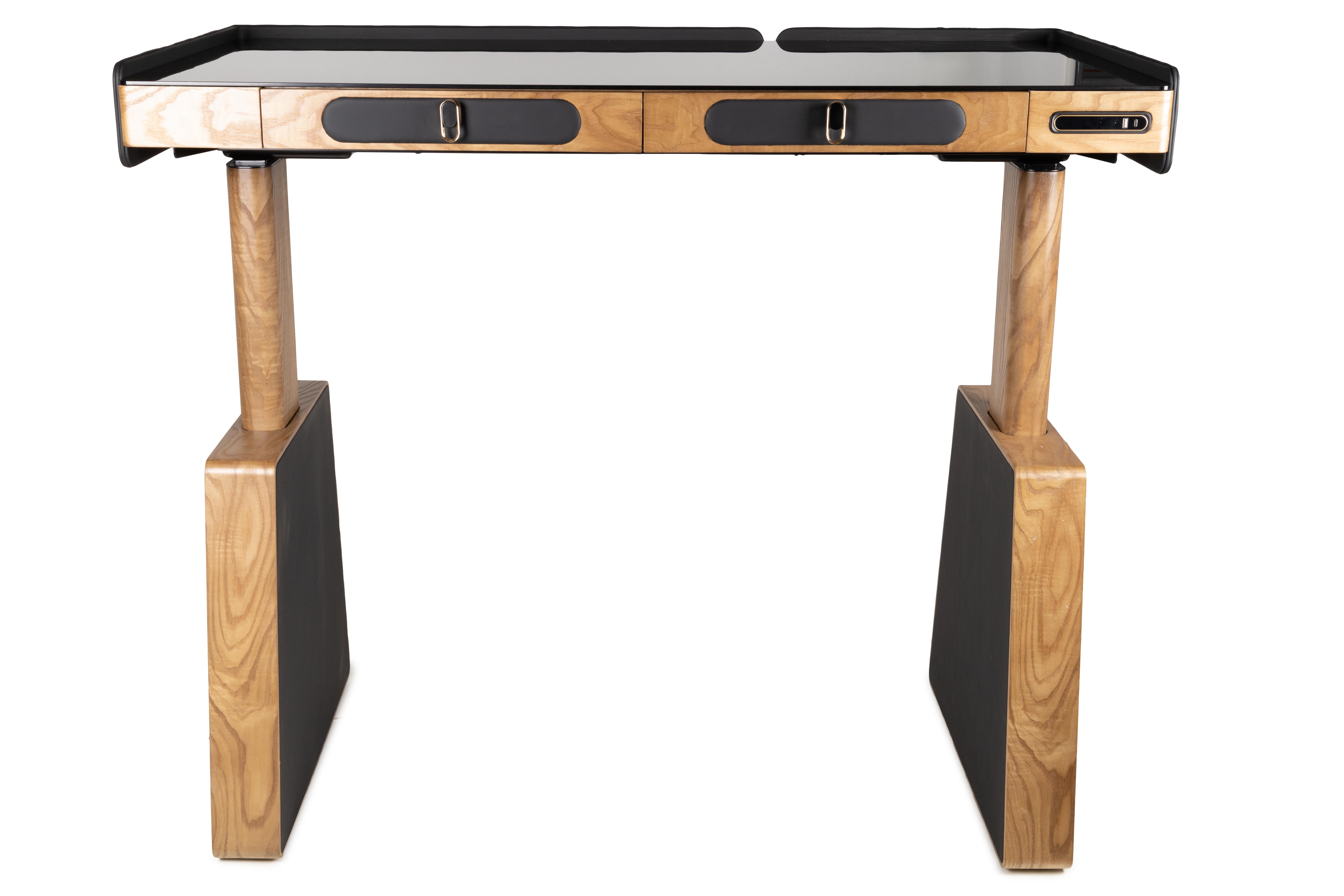 Регульований стіл кабінет Barsky Lux 2 motors 1400x700 мм Glass (LT-02) - фото 21 Регульований стіл кабінет Barsky Lux 2 motors 1400x700 мм Glass (LT-02) - фото 21