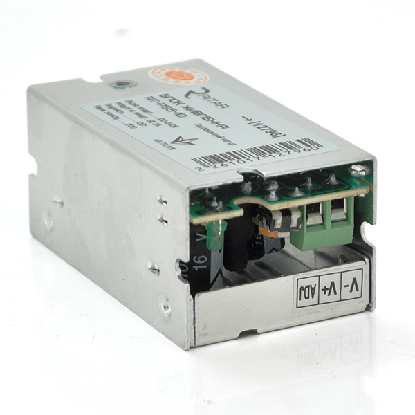 Блок питания импульсный Ritar RTPS5-15 перфорированный для тюнера и коммутатора 5 В 3 А 15 Вт (12797)