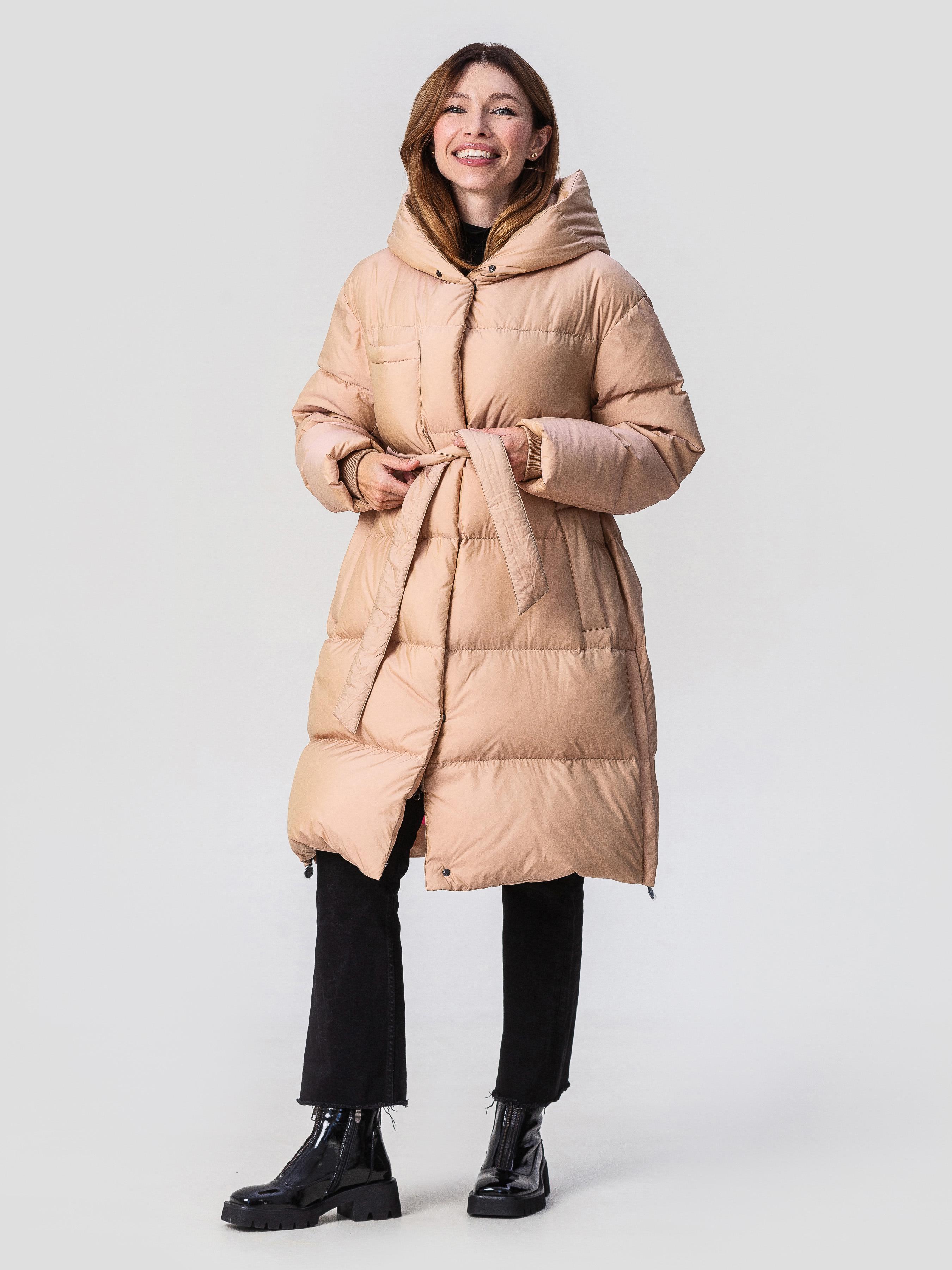 Куртка зимова Torriss XS Персиковий (2285-1)