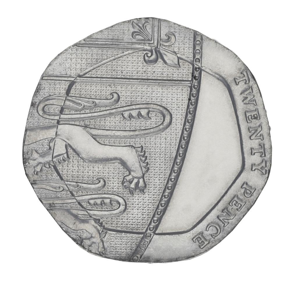 Коллекционные монеты Великобритания 20 пенсов 2008 AU-UNC (М21157)