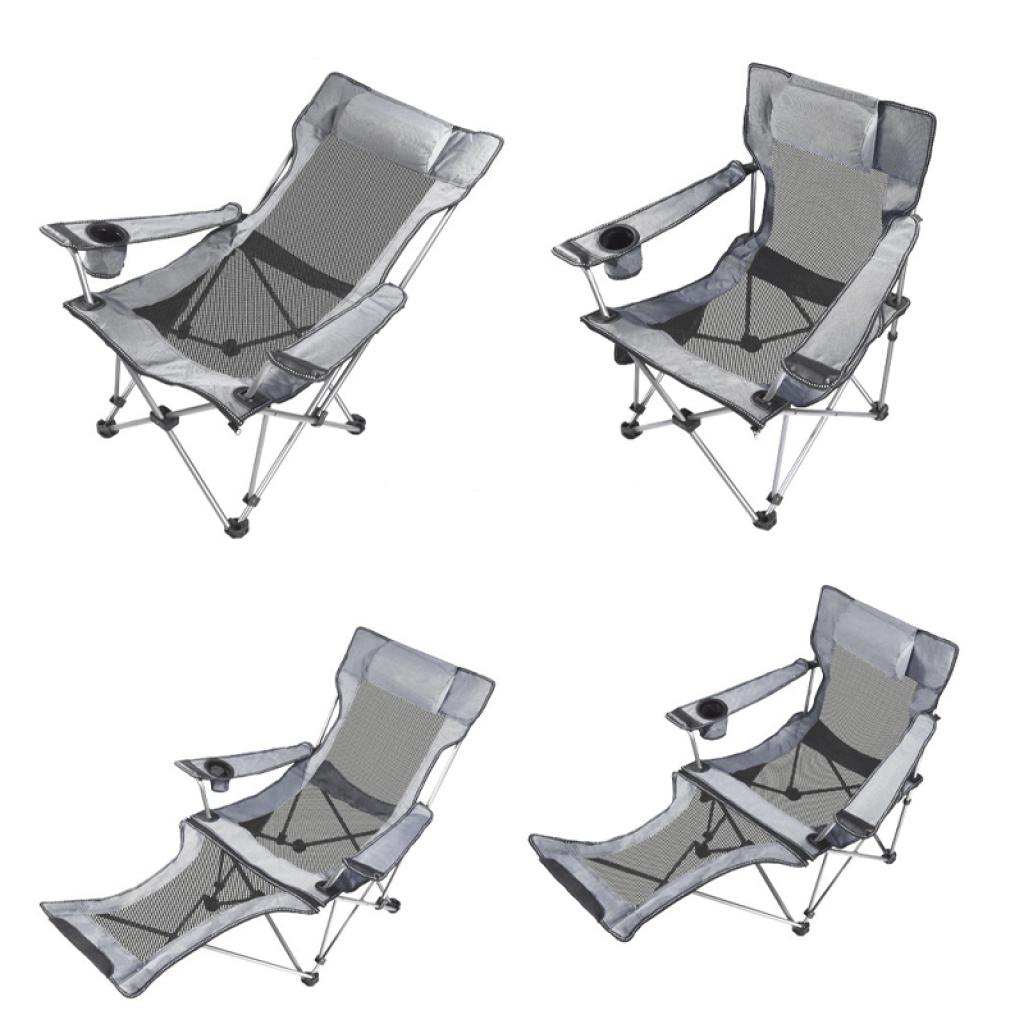 Кресло туристическое раскладное Lesko SW233 Gray (1386925) - фото 4 Кресло туристическое раскладное Lesko SW233 Gray (1386925) - фото 4