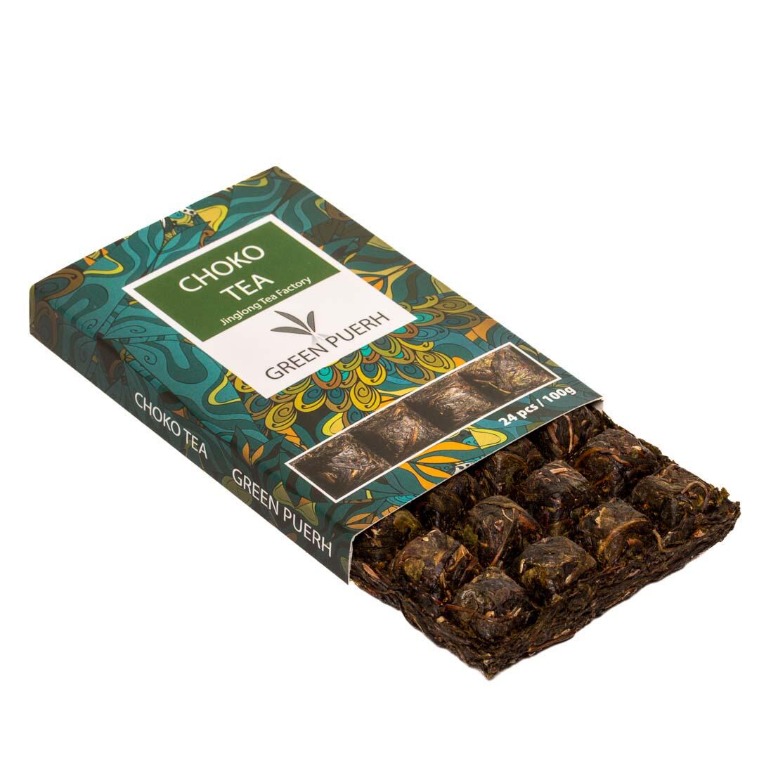 Чай Шен Пу Эр Цзин Лун Дорожный 2020 г. 100 г