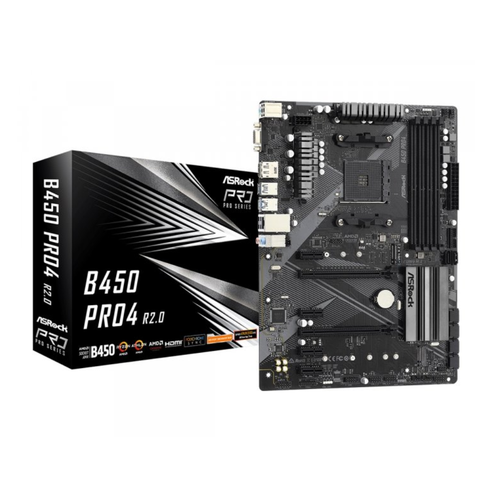 Материнская плата ASRock B450 PRO4 R2.0 - фото 5