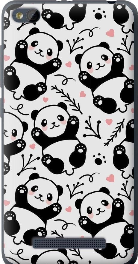 Чехол на Xiaomi RedMi 4A Панды (4318u-631-42517)