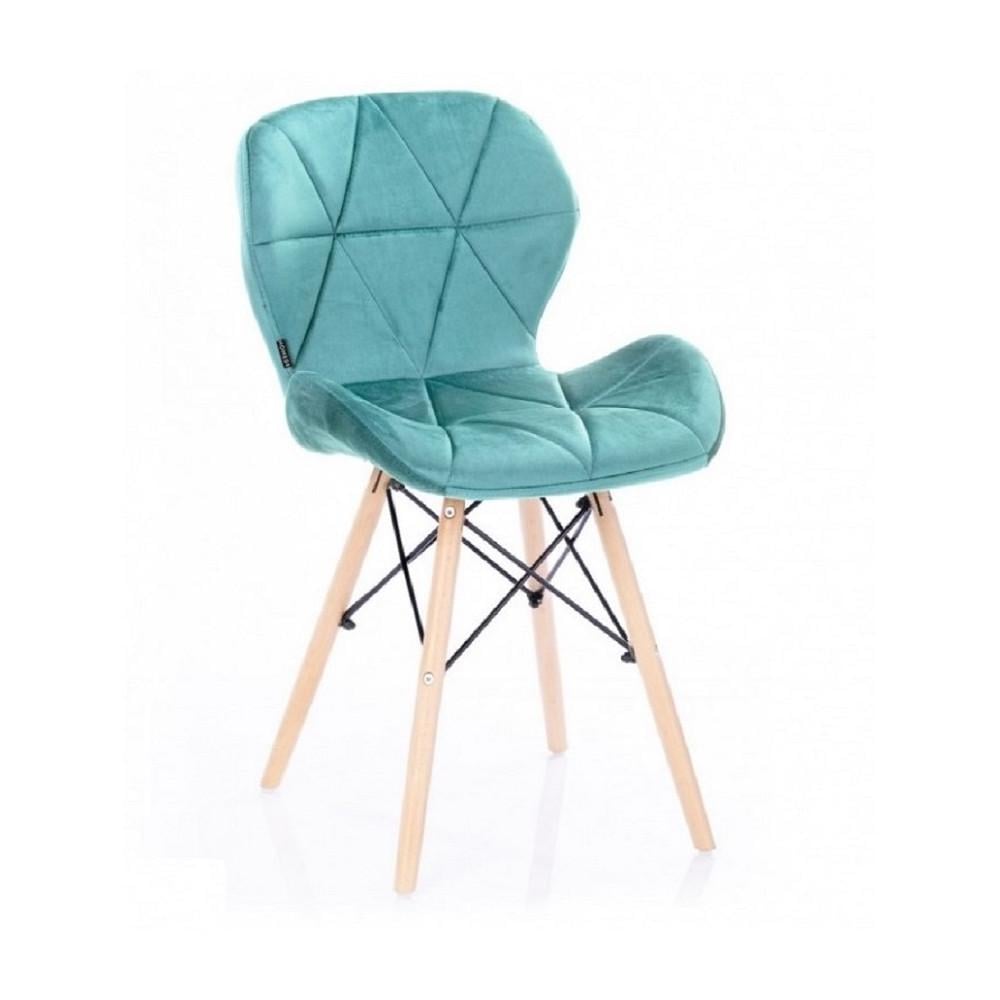 Стул SILLA Velvet Бирюзовый (6080-kalam-M)