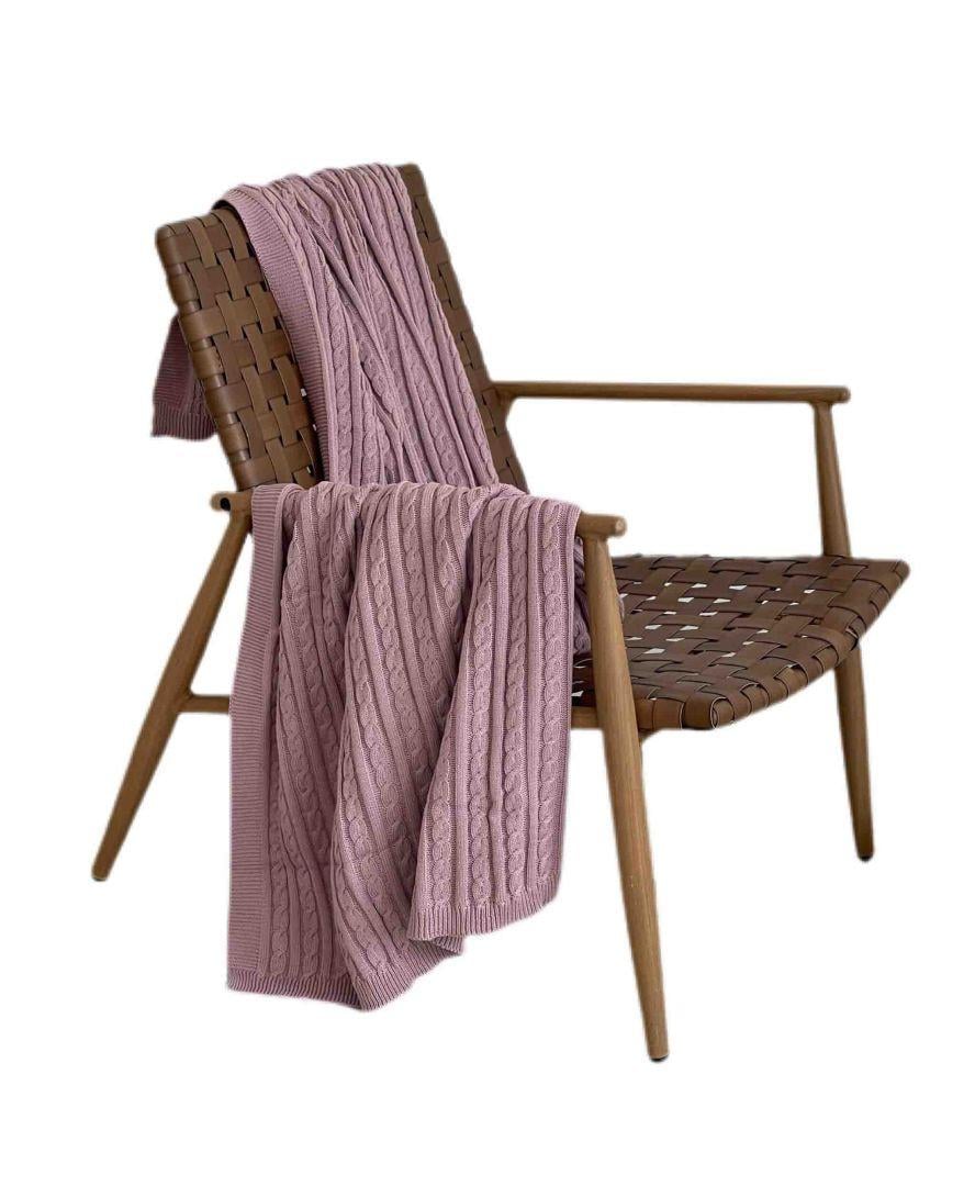 Плед Exclusive Nature 140х180 см Темно Розовый (026677) - фото 3 Плед Exclusive Nature 140х180 см Темно Розовый (026677) - фото 3