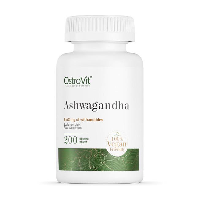 Екстракт кореня ашваганди OstroVit Ashwagandha Vege 200 капс. (21822-01)