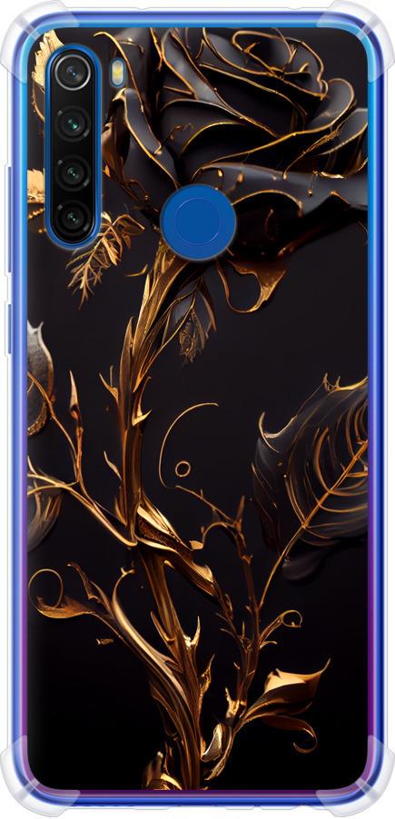 Чехол на Xiaomi Redmi Note 8T Роза 3 (5552sp-1818-42517)