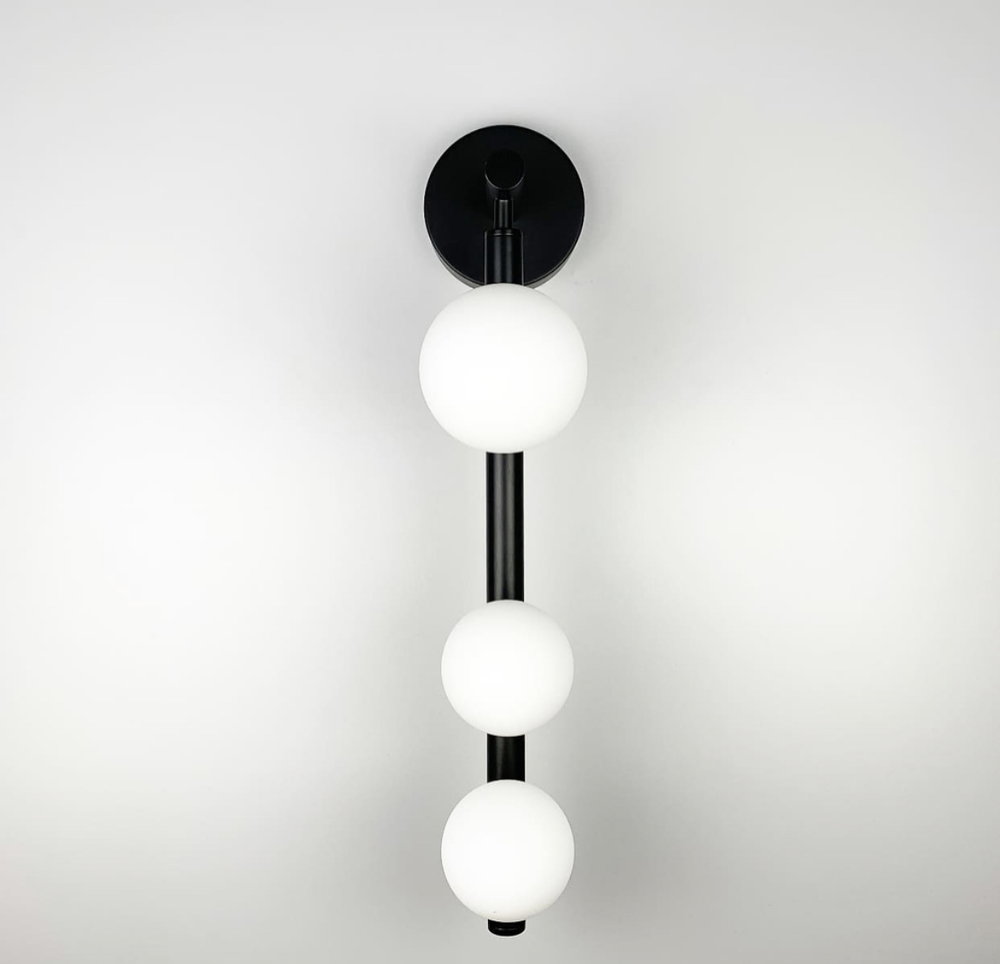 Настенный светильник DOLL Black (B 69-3 BK)