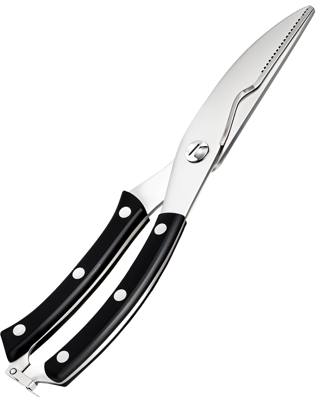 Ножницы кухонные Kayfovo KSc-1 для рыбы/мяса/птицы/овощ Black (29307)