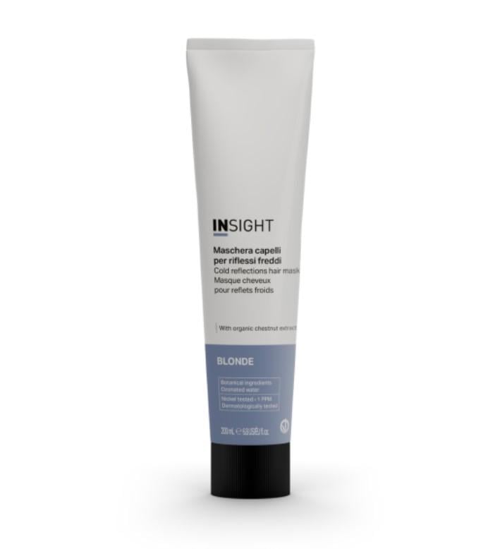 Маска для усиления холодных оттенков Insight Blonde Cold Reflections Mask 200 мл (8029352460241)