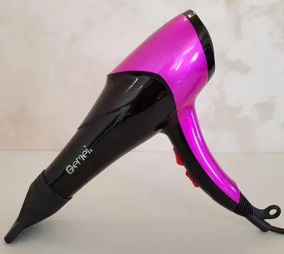 Фен для волосся Gemei GM-1766 з холодним повітрям/вузький концентратор 2600 Вт (31762794) Фен для волосся Gemei GM-1766 з холодним повітрям/вузький концентратор 2600 Вт (31762794)