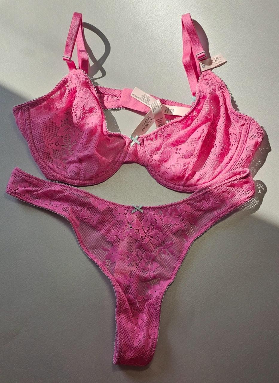 Комплект белья Victoria's Secret бюст 85С трусики L Розовый (2659594709) Комплект белья Victoria's Secret бюст 85С трусики L Розовый (2659594709)