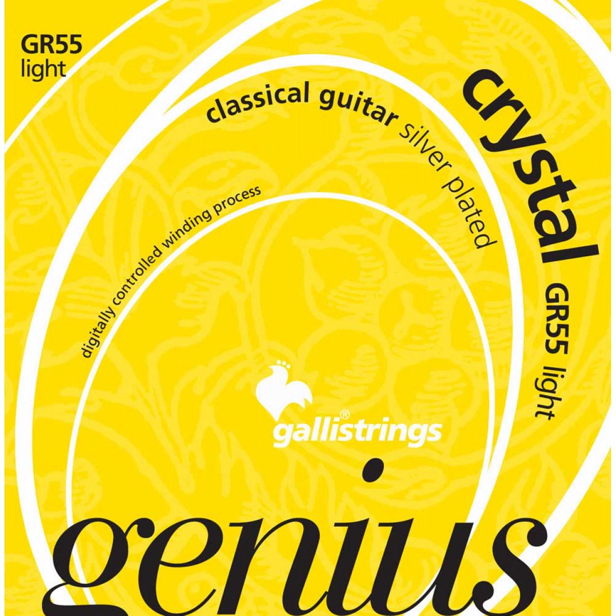 Струны для классической гитары GalliStrings GR55 Light Tension (21322)