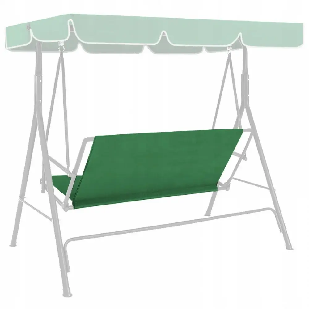 Сидіння для садової гойдалки Bonro 170x110 см Зелений (17816305)