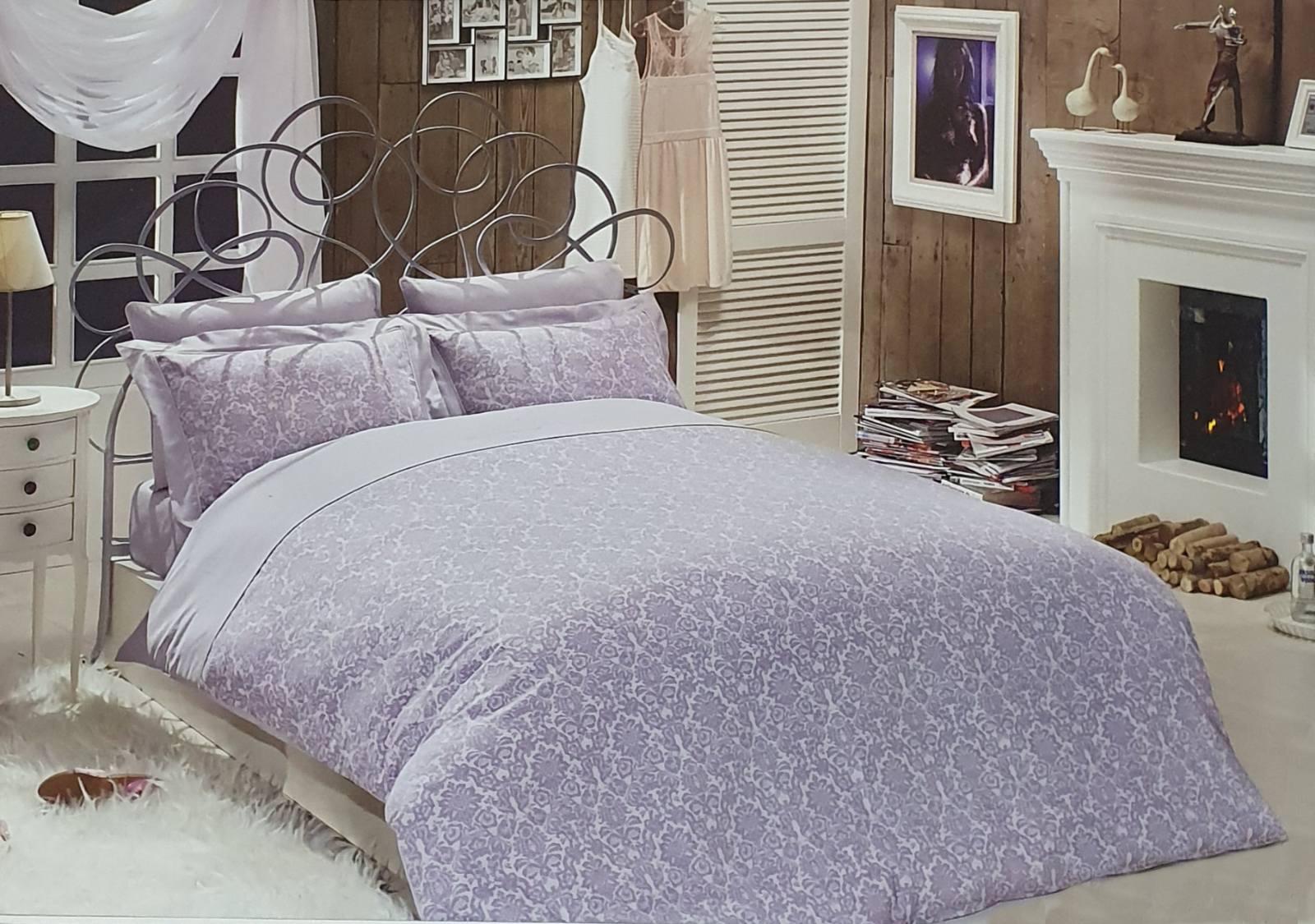 Комплект постельного белья Maison D'or семейный Rose Marine Lila (CN7052)