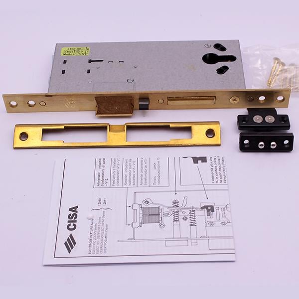 Замок дверний Cisa врізний електромеханічний (1.12011.40) - фото 2