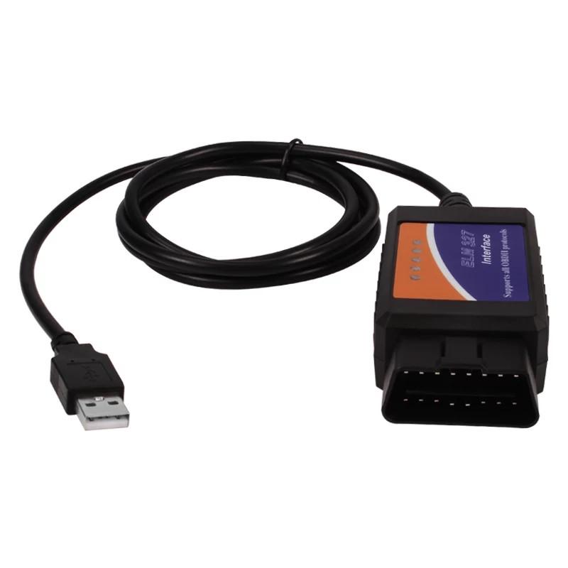 Автосканер діагностичний ELM 327 OBD2 USB v.1.5 Pic18F25K80 FTDI (5640623) - фото 3 Автосканер діагностичний ELM 327 OBD2 USB v.1.5 Pic18F25K80 FTDI (5640623) - фото 3