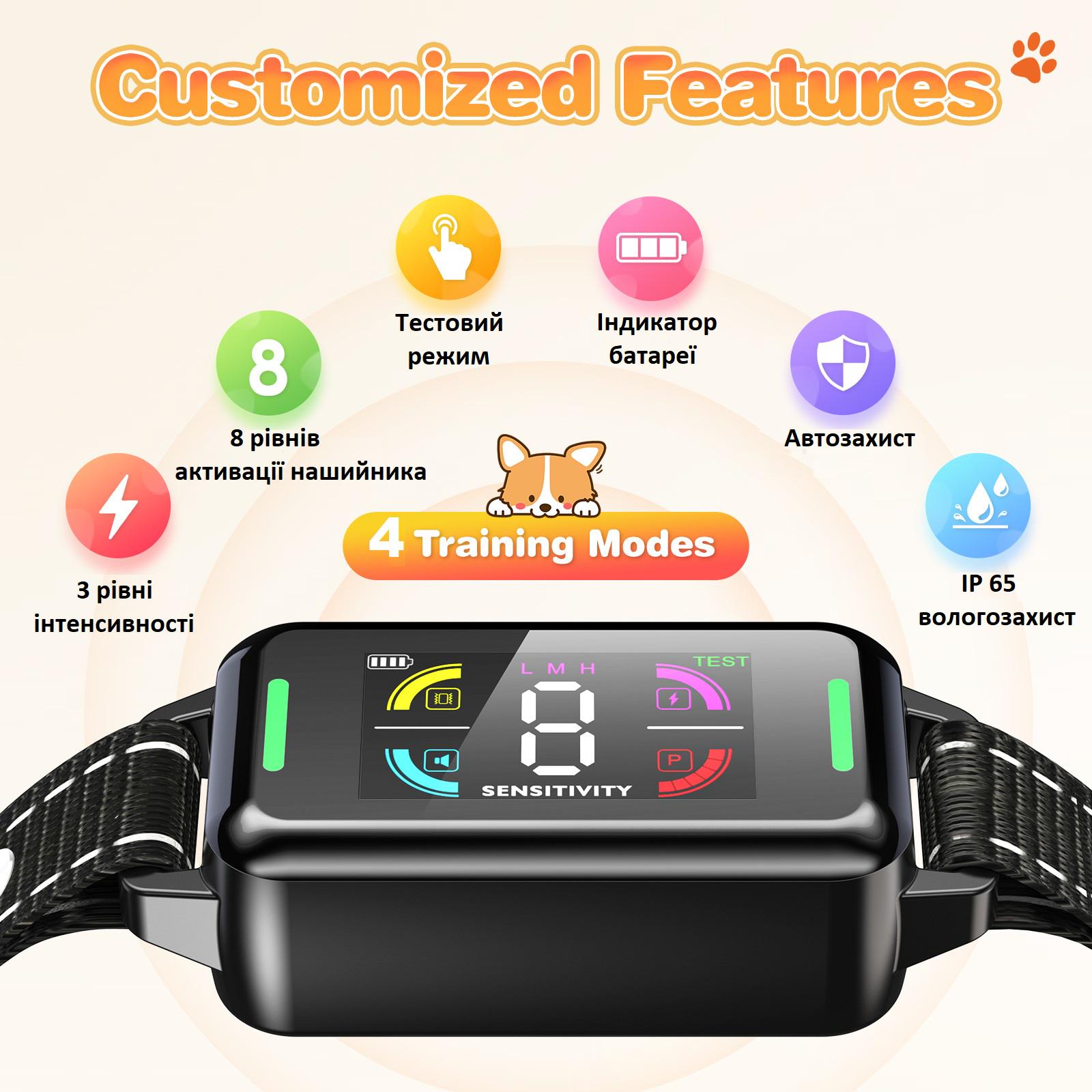 Ошейник антилай Bark Dog Control Q11 на аккумуляторе/водонепроницаемый - фото 2 Ошейник антилай Bark Dog Control Q11 на аккумуляторе/водонепроницаемый - фото 2