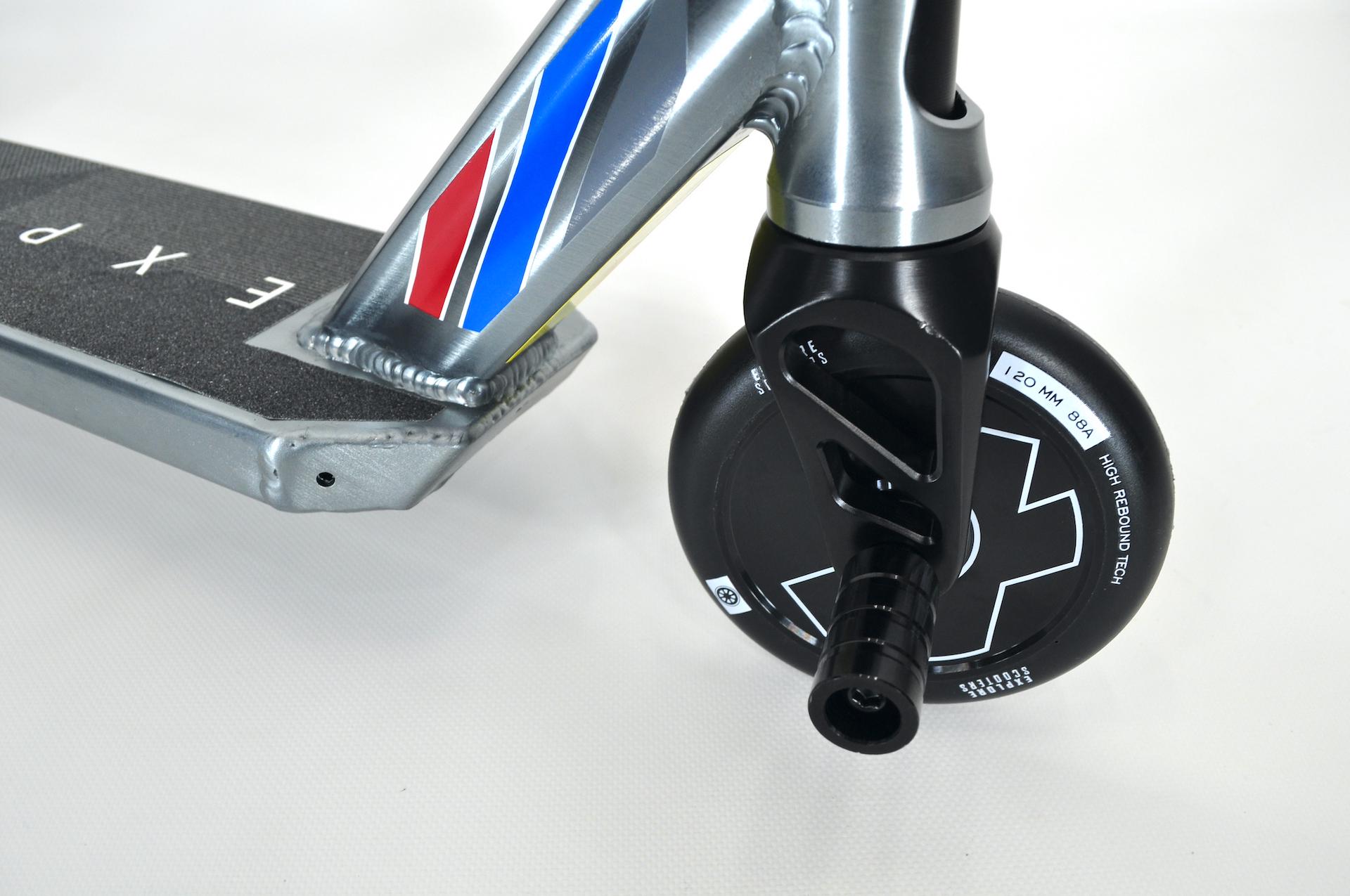 Самокат трюковий Explore Aston HIC + пеги Сірий - фото 10 Самокат трюковий Explore Aston HIC + пеги Сірий - фото 10