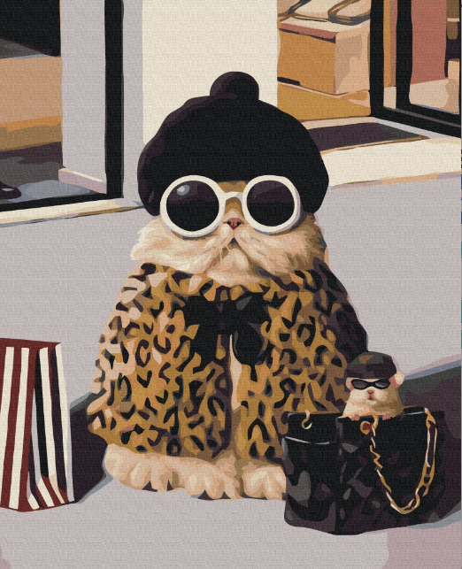 Картина по номерам Brushme Шоппинг терапия 40х50 см (BS53503)