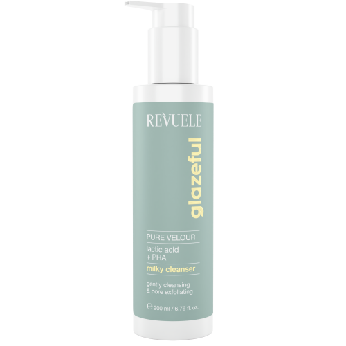Молочко для умывания Revuele Glazeful Milky Cleanser Pure Velour 200 мл