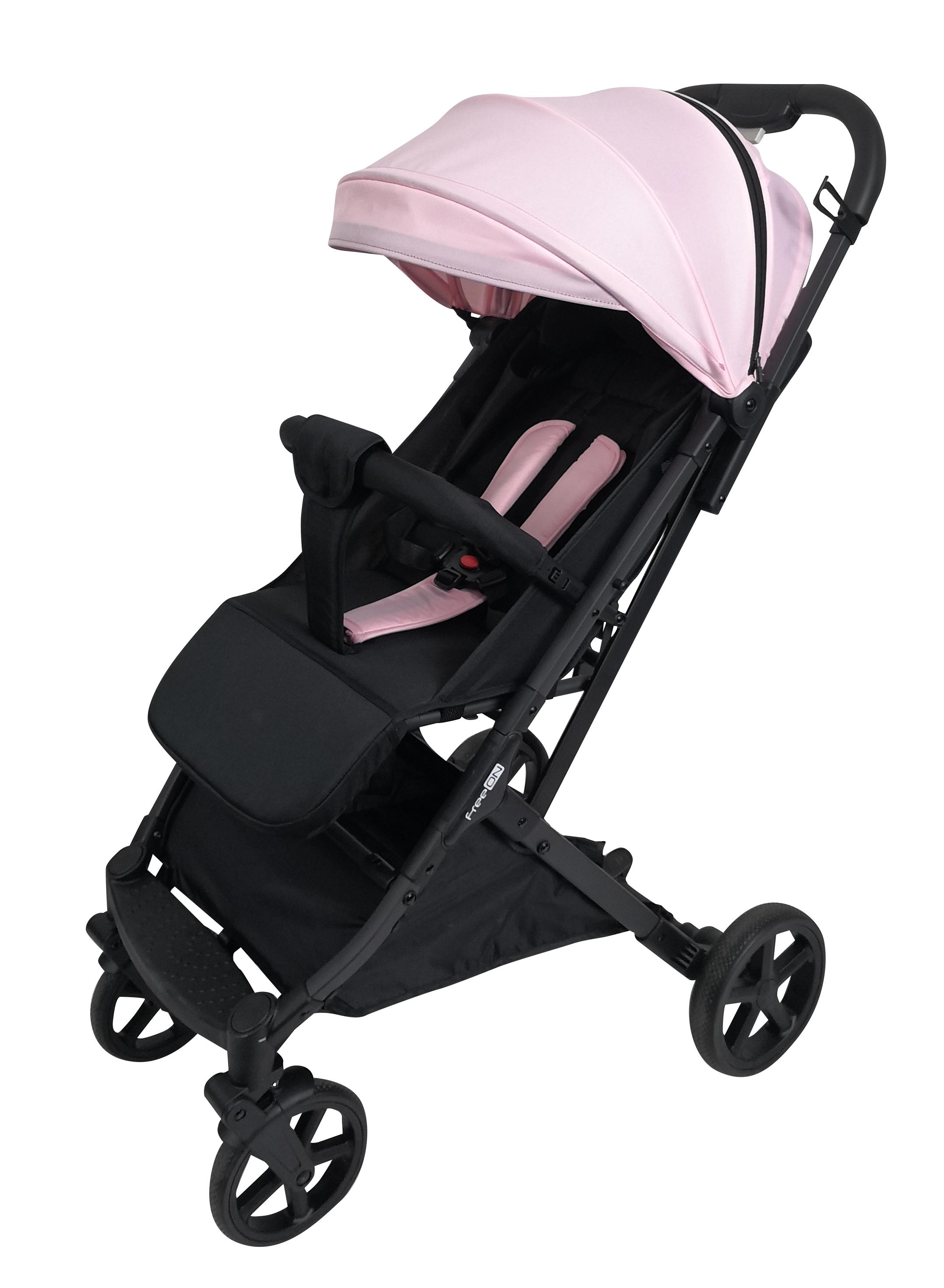 Коляска для ребенка прогулочная FreeON TAO 82009 Pink (20794348)
