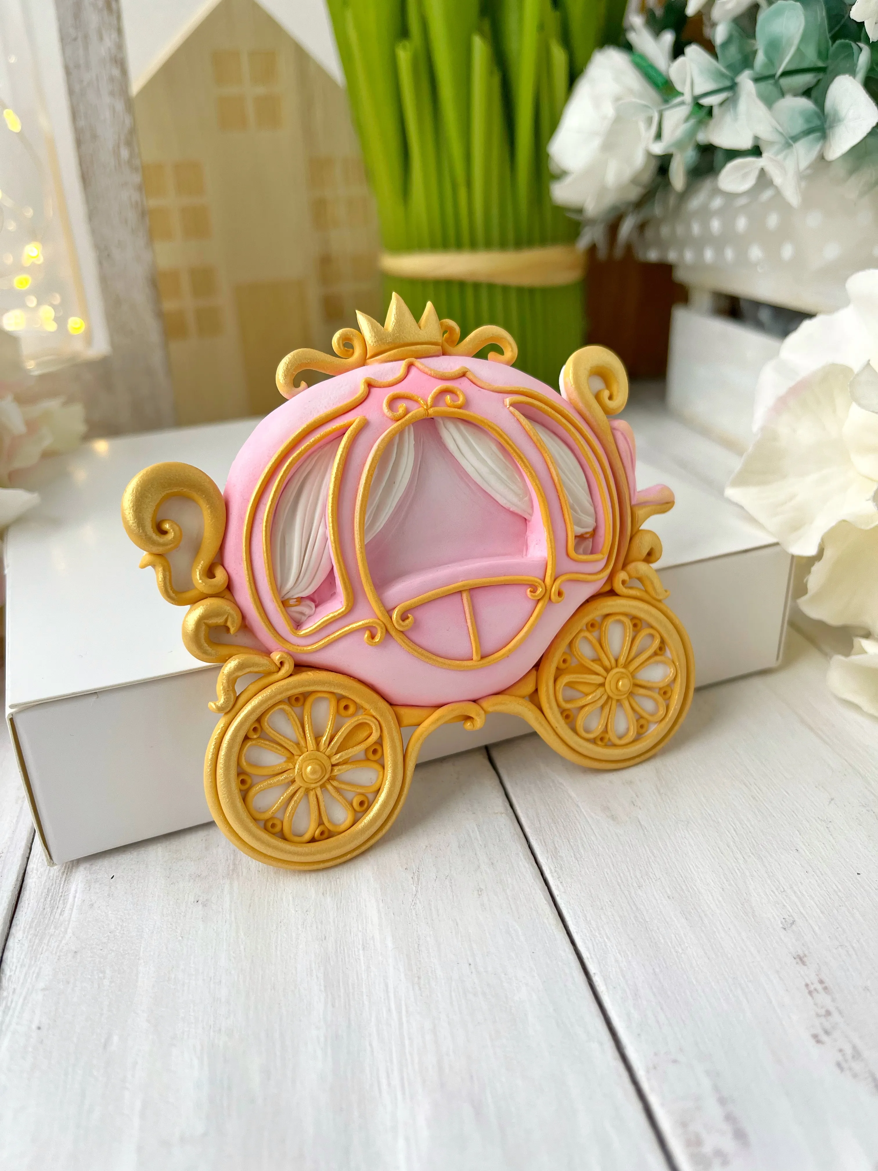 Молд силиконовый Карета 2d (11407)